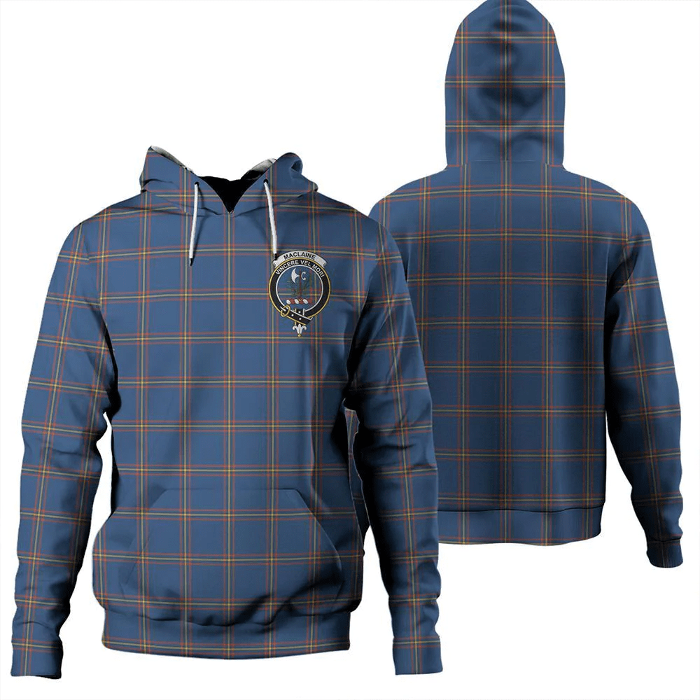 Clan MacLaine of Loch Buie Tartan Hoodie Crest 7THS9PRQ-1 MacLaine of Loch Buie Tartan Hoodies
