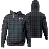 Clan Rose Hunting Modern Tartan Hoodie Crest K3RJ5E5U-1 Rose Hunting Modern Tartan Hoodies