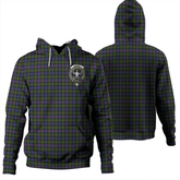 Clan Murray of Atholl Modern Tartan Hoodie Crest FMAXSEEK-1 Murray of Atholl Modern Tartan Hoodies