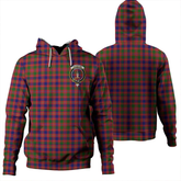 Clan MacIntyre Modern Tartan Hoodie Crest T5UFJLBP-1 MacIntyre Modern Tartan Hoodies