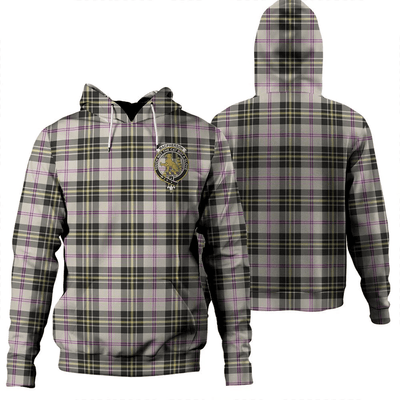 Clan MacPherson Dress Ancient Tartan Hoodie Crest