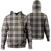 Clan MacPherson Dress Ancient Tartan Hoodie Crest 8DBNWEX6-1 MacPherson Dress Ancient Tartan Hoodies