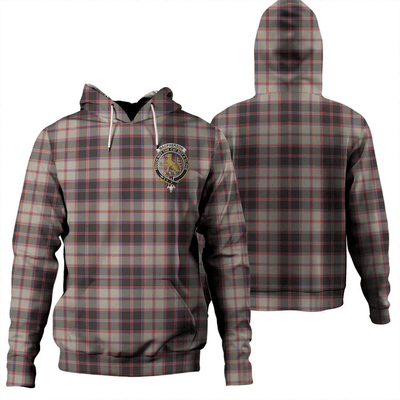 Clan MacPherson Hunting Ancient Tartan Hoodie Crest