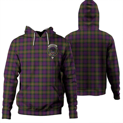 Clan MacDonnell of Glengarry Modern Tartan Hoodie Crest