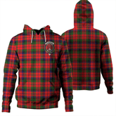 Clan MacNaughton Modern Tartan Hoodie Crest 2KVPKF2N-1 MacNaughton Modern Tartan Hoodies