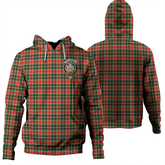 Clan MacLachlan Hunting Modern Tartan Hoodie Crest DV563TK7-1 MacLachlan Hunting Modern Tartan Hoodies