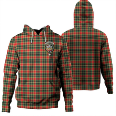 Clan MacLachlan Hunting Modern Tartan Hoodie Crest DV563TK7-1 MacLachlan Hunting Modern Tartan Hoodies