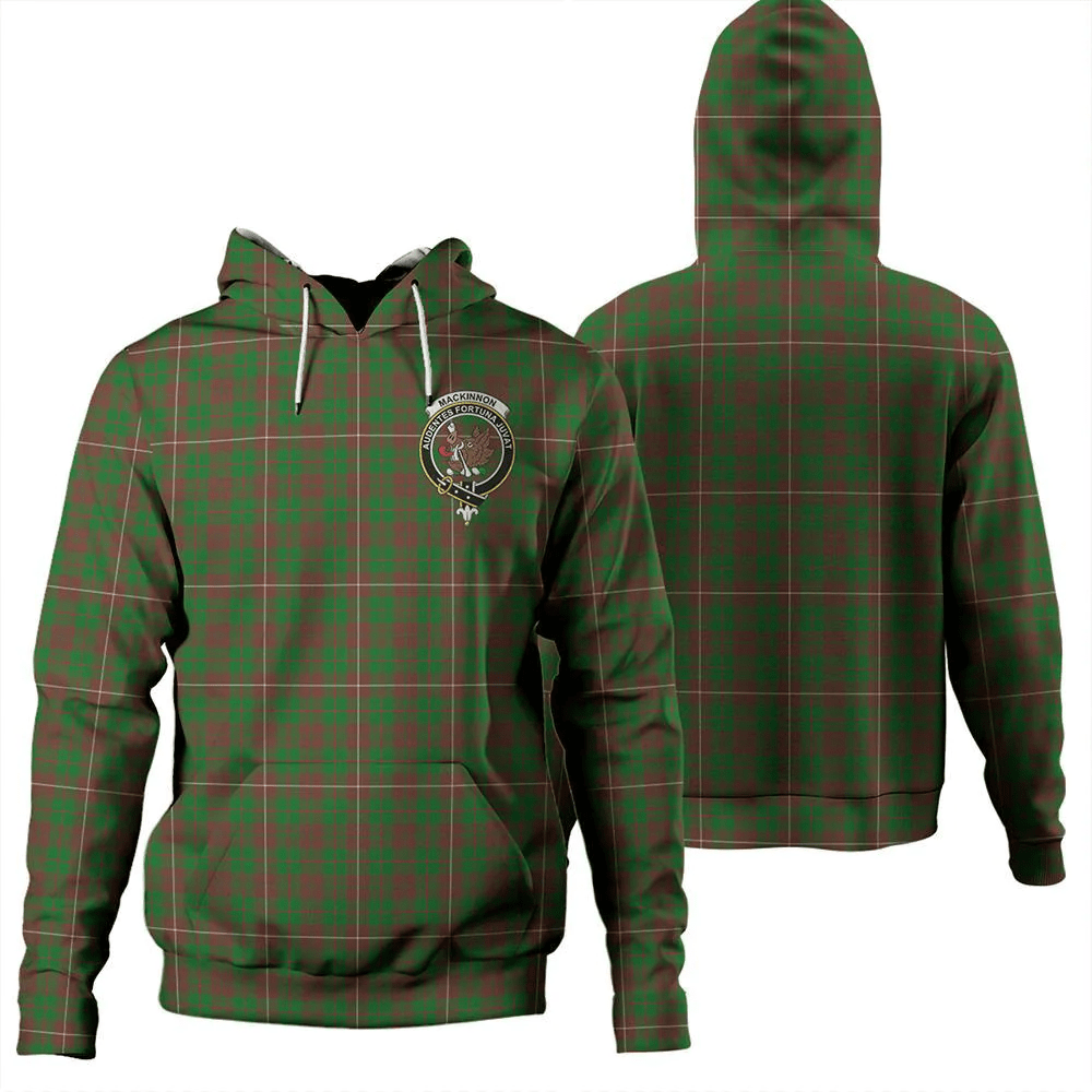 Clan MacKinnon Hunting Modern Tartan Hoodie Crest 3TSWEPCV-1 MacKinnon Hunting Modern Tartan Hoodies