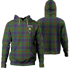 Clan Stewart of Appin Hunting Modern Tartan Hoodie Crest FQ0YW4HO-1 Stewart of Appin Hunting Modern Tartan Hoodies