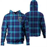 Clan McKerrell Tartan Hoodie Crest ZBROIMS0-1 McKerrell Tartan Hoodies