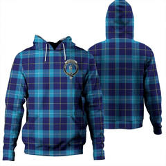 Clan McKerrell Tartan Hoodie Crest ZBROIMS0-1 McKerrell Tartan Hoodies