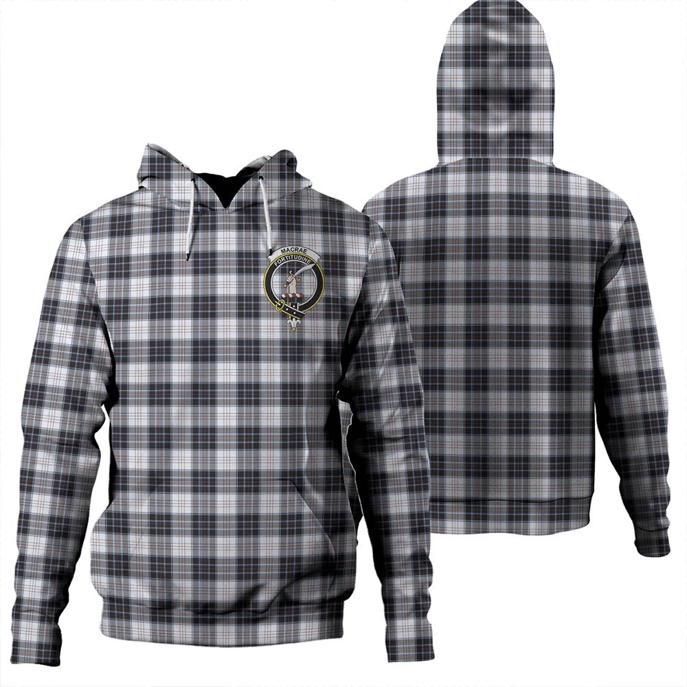 Clan MacRae Dress Modern Tartan Hoodie Crest N9O4VE9D-1 MacRae Dress Modern Tartan Hoodies