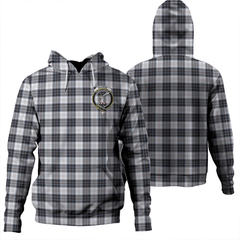 Clan MacRae Dress Modern Tartan Hoodie Crest N9O4VE9D-1 MacRae Dress Modern Tartan Hoodies