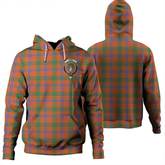 Clan Ross Ancient Tartan Hoodie Crest HGS6ERF8-1 Ross Ancient Tartan Hoodies
