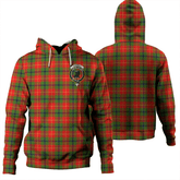 Clan Turnbull Dress Tartan Hoodie Crest HTQRZV9B-1 Turnbull Dress Tartan Hoodies