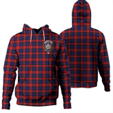 Clan MacLachlan Modern Tartan Hoodie Crest 8LID43TH-1 MacLachlan Modern Tartan Hoodies