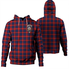 Clan MacLachlan Modern Tartan Hoodie Crest 8LID43TH-1 MacLachlan Modern Tartan Hoodies