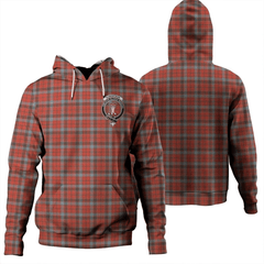 Clan Robertson Weathered Tartan Hoodie Crest D5HWQDSE-1 Robertson Weathered Tartan Hoodies