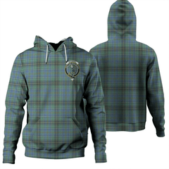 Clan MacInnes Ancient Tartan Hoodie Crest 6FD7BIDF-1 MacInnes Ancient Tartan Hoodies
