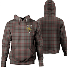 Clan Nicolson Hunting Weathered Tartan Hoodie Crest FBEXRK1J-1 Nicolson Hunting Weathered Tartan Hoodies