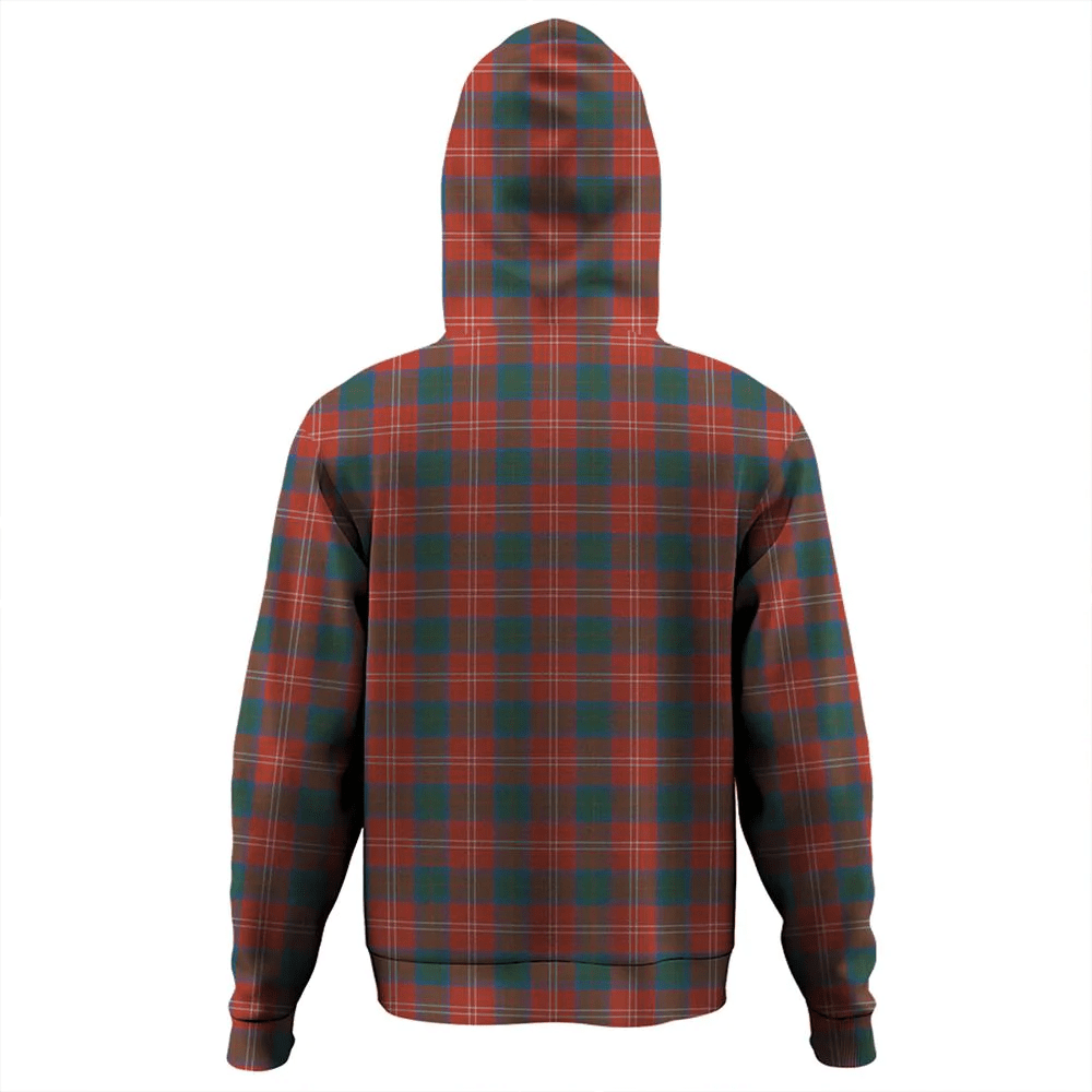 Clan Chisholm Ancient Tartan Hoodie Crest IDZY5G7J-1 Chisholm Ancient Tartan Hoodies