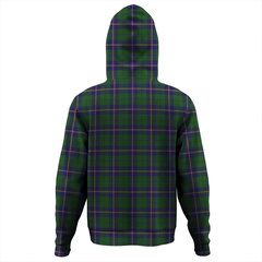 Clan Carmichael Modern Tartan Hoodie Crest VI6AWSI6-1 Carmichael Modern Tartan Hoodies