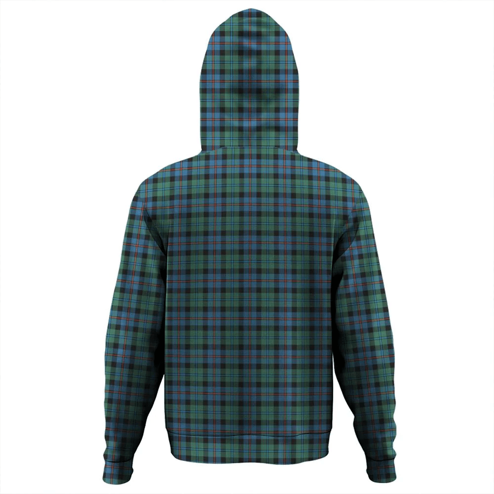 Clan Campbell of Cawdor Ancient Tartan Hoodie Crest FMD4XT2E-1 Campbell of Cawdor Ancient Tartan Hoodies