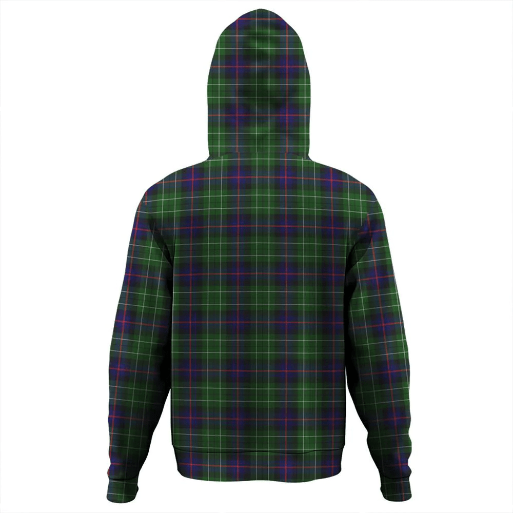 Clan Leslie Hunting Ancient Tartan Hoodie Crest 5FSILJYI-1 Leslie Hunting Ancient Tartan Hoodies