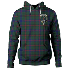 Clan Davidson Modern Tartan Hoodie Crest JEWN8HVH-1 Davidson Modern Tartan Hoodies