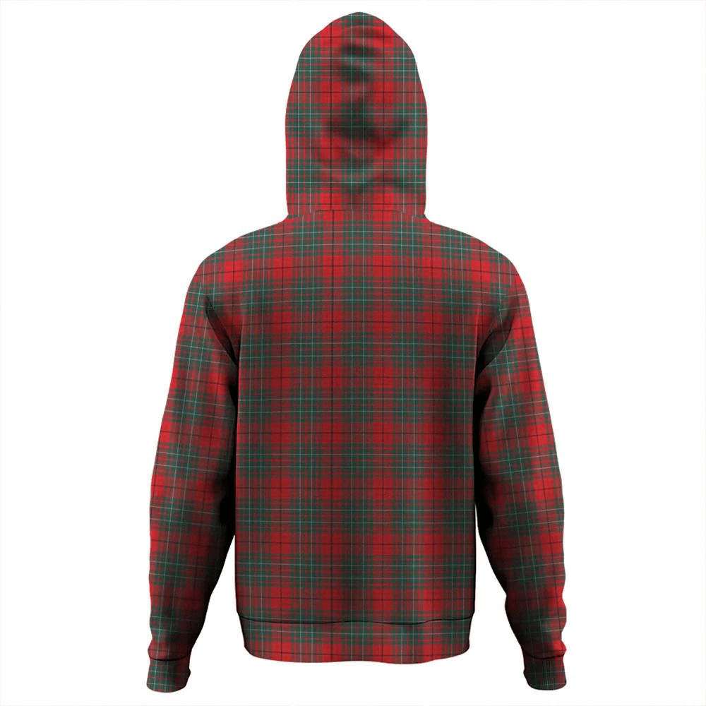 Clan Cumming Modern Tartan Hoodie Crest TDGUJADF-1 Cumming Modern Tartan Hoodies