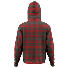 Clan Cumming Modern Tartan Hoodie Crest TDGUJADF-1 Cumming Modern Tartan Hoodies
