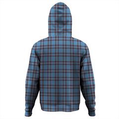 Clan Elliot Ancient Tartan Hoodie Crest P9ETEK5P-1 Elliot Ancient Tartan Hoodies