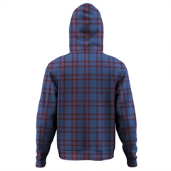Clan Elliot Modern Tartan Hoodie Crest WCWYDE2Z-1 Elliot Modern Tartan Hoodies