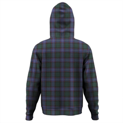Clan Guthrie Modern Tartan Hoodie Crest P1N6XYQN-1 Guthrie Modern Tartan Hoodies
