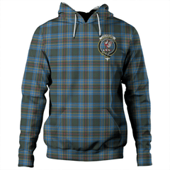 Clan Cockburn Modern Tartan Hoodie Crest HC4YUVKO-1 Cockburn Modern Tartan Hoodies