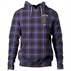 Clan Dunlop Modern Tartan Hoodie Crest JBUVSV2F-1 Dunlop Modern Tartan Hoodies