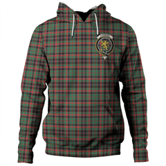 Clan Cumming Hunting Ancient Tartan Hoodie Crest KOKEGNQD-1 Cumming Hunting Ancient Tartan Hoodies