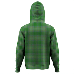 Clan Currie Tartan Hoodie Crest AMJXYCUR-1 Currie Tartan Hoodies