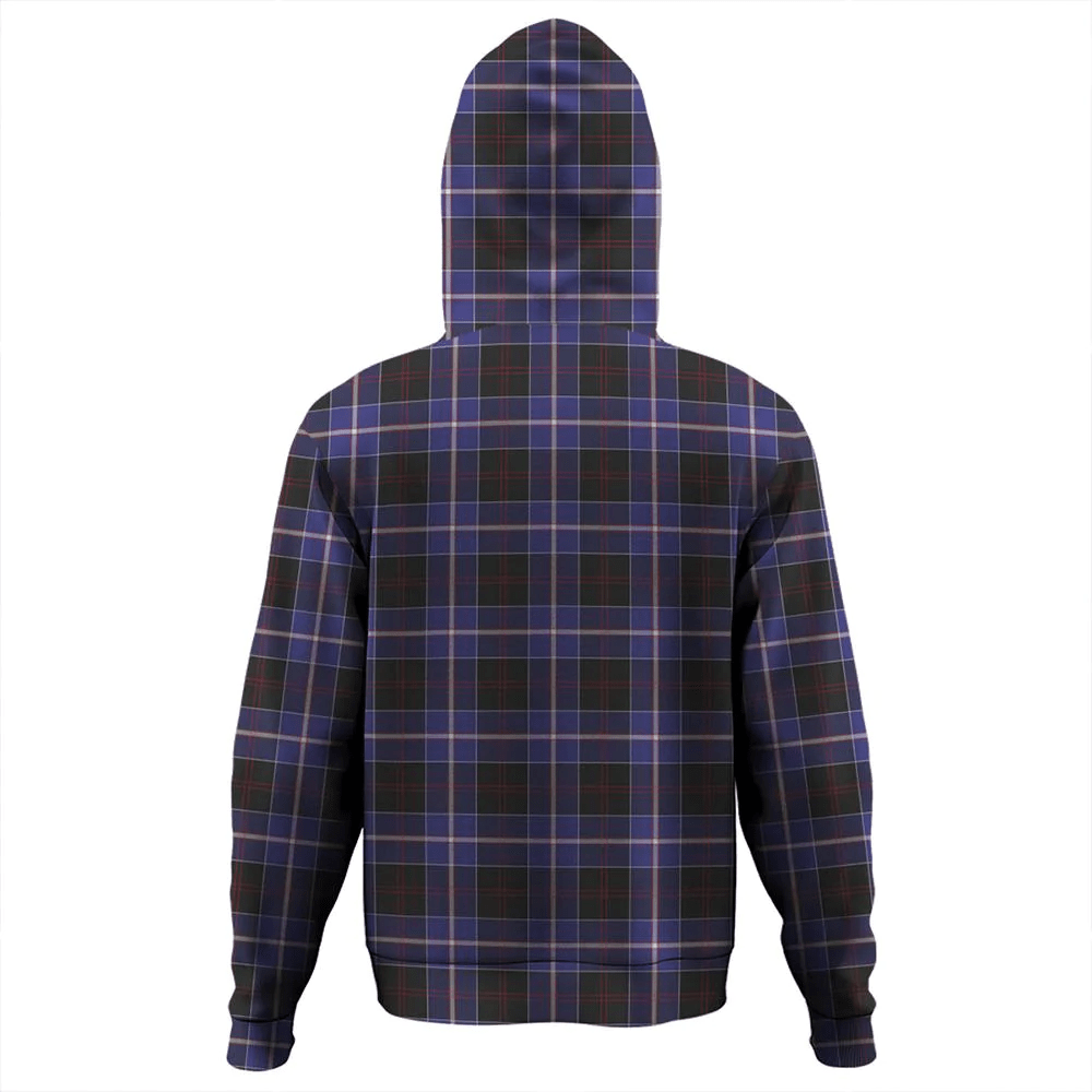Clan Dunlop Modern Tartan Hoodie Crest JBUVSV2F-1 Dunlop Modern Tartan Hoodies