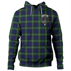 Clan Forbes Modern Tartan Hoodie Crest 5LYZJF6R-1 Forbes Modern Tartan Hoodies