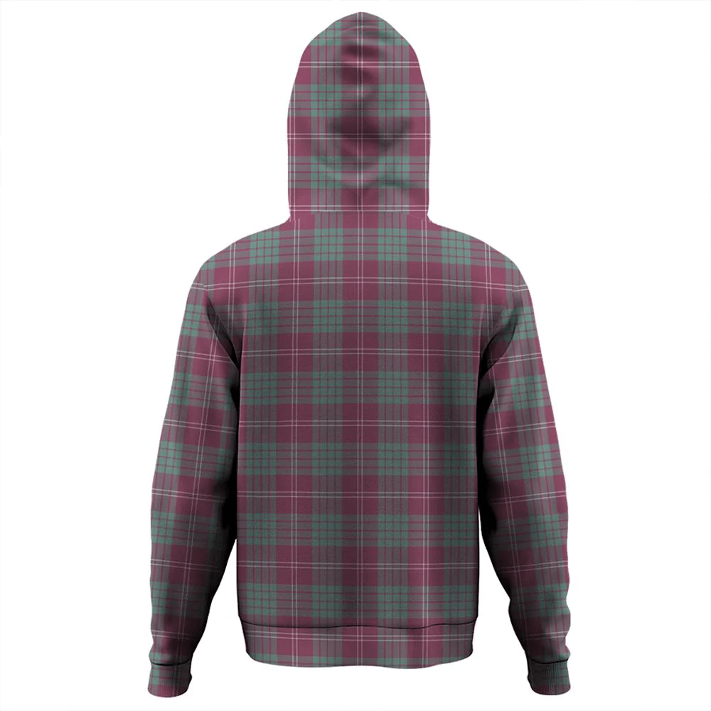 Clan Crawford Ancient Tartan Hoodie Crest PUK5MQJE-1 Crawford Ancient Tartan Hoodies