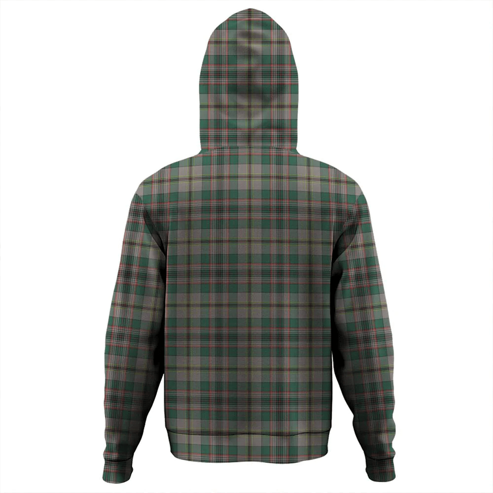 Clan Craig Ancient Tartan Hoodie Crest 1E2ANRWJ-1 Craig Ancient Tartan Hoodies