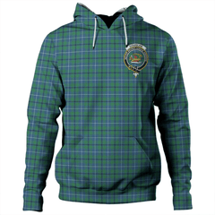 Clan Douglas Ancient Tartan Hoodie Crest YQBTKMNH-1 Douglas Ancient Tartan Hoodies