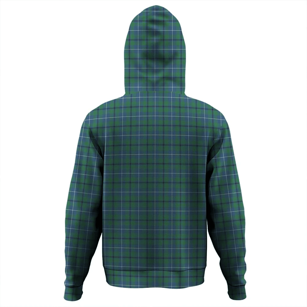 Clan Douglas Ancient Tartan Hoodie Crest YQBTKMNH-1 Douglas Ancient Tartan Hoodies