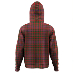 Clan MacAlister Modern Tartan Hoodie Crest QUJLUP2Z-1 MacAlister Modern Tartan Hoodies