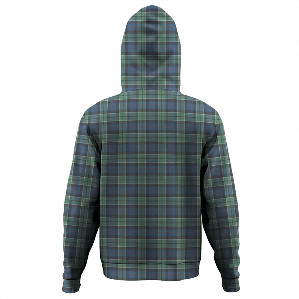 Clan Leslie Hunting Tartan Hoodie Crest EFKHPV5T-1 Leslie Hunting Tartan Hoodies