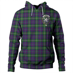 Clan Inglis Modern Tartan Hoodie Crest 9ARMOGEL-1 Inglis Modern Tartan Hoodies