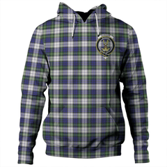 Clan Gordon Dress Modern Tartan Hoodie Crest MC5SSQGB-1 Gordon Dress Modern Tartan Hoodies