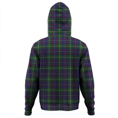 Clan Inglis Modern Tartan Hoodie Crest 9ARMOGEL-1 Inglis Modern Tartan Hoodies