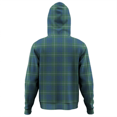 Clan Hamilton Hunting Ancient Tartan Hoodie Crest 3STONL7R-1 Hamilton Hunting Ancient Tartan Hoodies